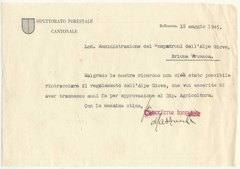 Ispettorato forestale cantonale