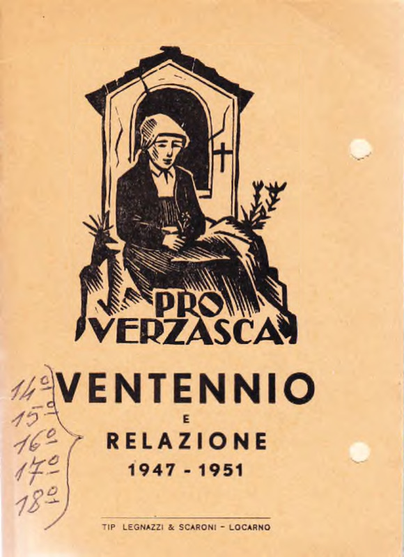 Pro Verzasca : ventennio e relazione 1947-1951
