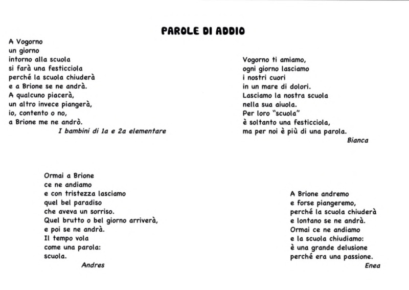 Ricordi di una scuola