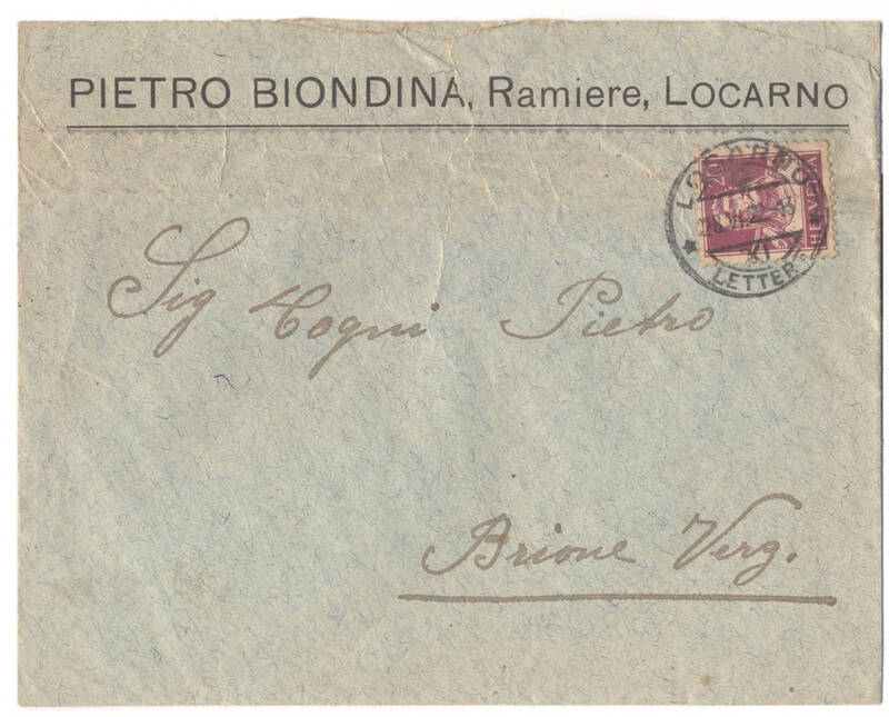 Pietro Biondina, Ramiere Locarno