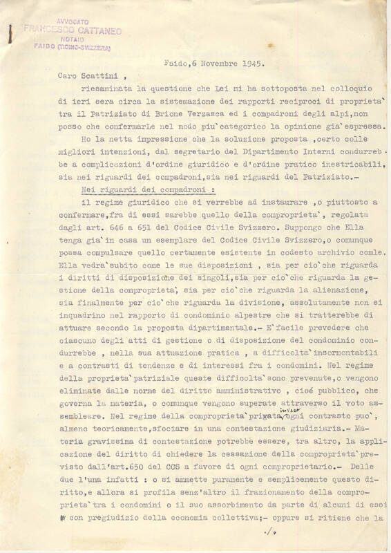Caro Scattini, riesaminata la questione